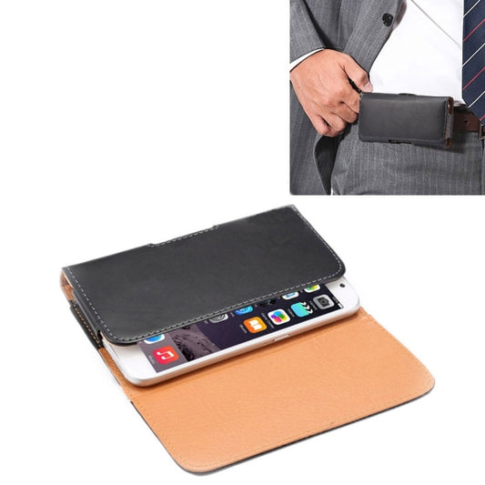 Crazy Horse Texture Vertical Flip Leather Case / Waist Bag with Back Splint for iPhone 6