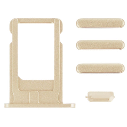 Card Tray & Volume Control Key & Screen Lock Key & Mute Switch Vibrator Key  Kit for iPhone 6, For iPhone 6 (Kit)