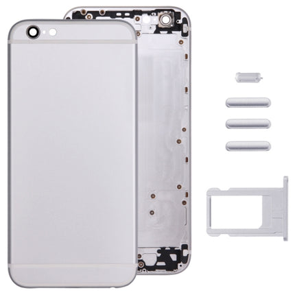 Full Assembly  Housing Cover for iPhone 6, Including Back Cover & Card Tray & Volume Control Key & Power Button & Mute Switch Vibrator Key, For iPhone 6(with side kyes)
