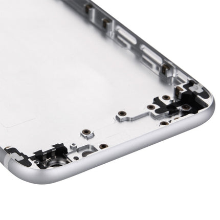 Full Assembly  Housing Cover for iPhone 6, Including Back Cover & Card Tray & Volume Control Key & Power Button & Mute Switch Vibrator Key, For iPhone 6(with side kyes)