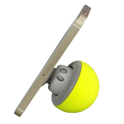 Bluetooth-Lautsprecher in Pilzform mit Saughalterung