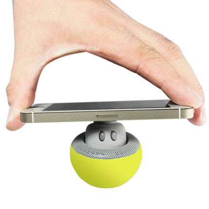 Bluetooth-Lautsprecher in Pilzform mit Saughalterung