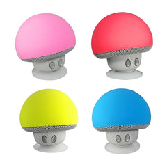 Mushroom Shape Bluetooth Speaker with Suction Holder