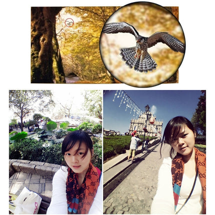 8X Zoom Telescope Telephoto Camera Lens with Clip