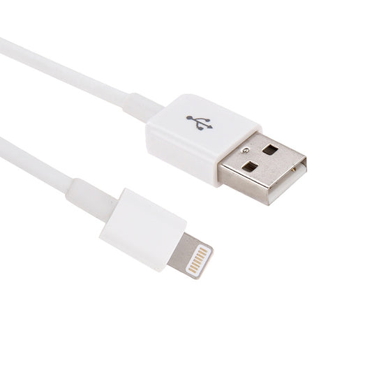 Cable de datos/cargador de 8 pines a USB 2.0, longitud del cable: 20 cm