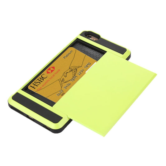 Blade PC + TPU Combination Case with Card Slot for iPhone 6