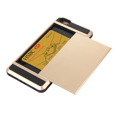 Blade PC + TPU Combination Case with Card Slot for iPhone 6