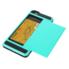 Blade PC + TPU Combination Case with Card Slot for iPhone 6