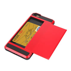 Blade PC + TPU Combination Case with Card Slot for iPhone 6