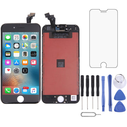 LCD Screen with Frame for iPhone 6, 3 in 1 for i6 White, For iPhone 6(TFT)