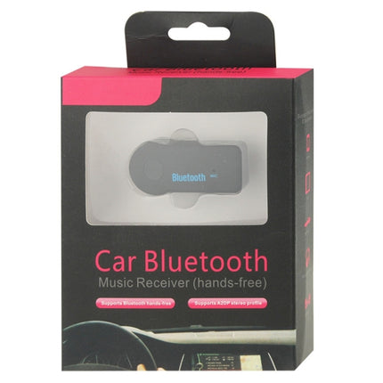 Car Bluetooth Handsfree Music Mic Receiver For iPhone, Galaxy, Sony, Lenovo, HTC, Huawei, and other Smartphones