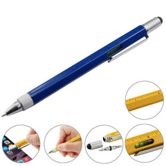 Multi-functional 6 in 1 Professional Stylus Pen