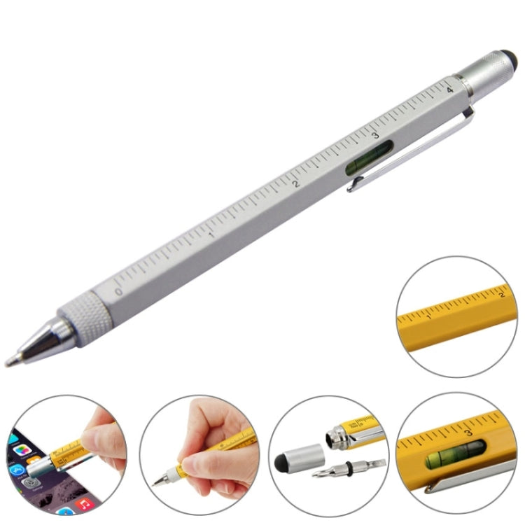 Multi-functional 6 in 1 Professional Stylus Pen