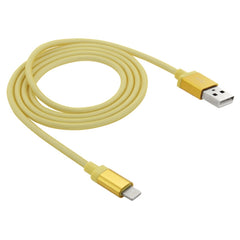 Net Style Metal Head 8 Pin to USB Data / Charger Cable, Cable Length: 1m