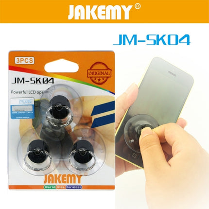 JAKEMY JM-SK04 Universal Suction Cup (Powerful LCD Opener, 3 PCS) for iPhone 6 & 6 Plus / iPad / Samsung / HTC / Sony, JM-SK04