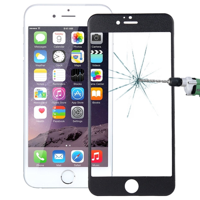 0.26mm 9H+ Surface Hardness 2.5D Curved Surface Full Screen Cover Explosion-proof Tempered Glass Film for iPhone 6s Plus
