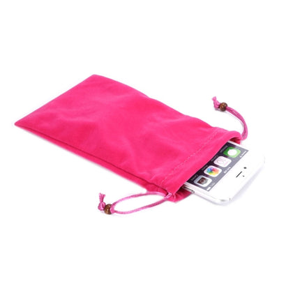 Bolsa de transporte universal de tela de algodón con cordón para iPhone 6 Plus, iPhone 6S Plus, Galaxy Note 8, Galaxy S6 edge Plus / A8 / Note 5 / Note 4 / Galaxy Mega 6.3 / i9200
