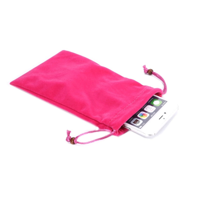 Bolsa de transporte universal de tela de algodón con cordón para iPhone 6 Plus, iPhone 6S Plus, Galaxy Note 8, Galaxy S6 edge Plus / A8 / Note 5 / Note 4 / Galaxy Mega 6.3 / i9200