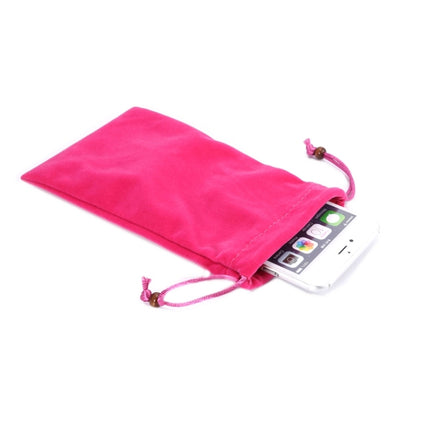 Bolsa de transporte universal de tela de algodón con cordón para iPhone 6 Plus, iPhone 6S Plus, Galaxy Note 8, Galaxy S6 edge Plus / A8 / Note 5 / Note 4 / Galaxy Mega 6.3 / i9200