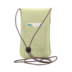 Universal Vertical PU Leather Case / Phone Leather Bag with String
