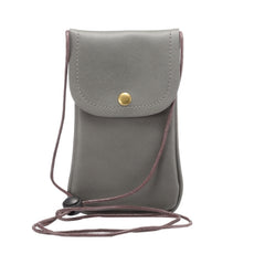 Universelle vertikale PU-Ledertasche / Telefon-Ledertasche mit Kordel