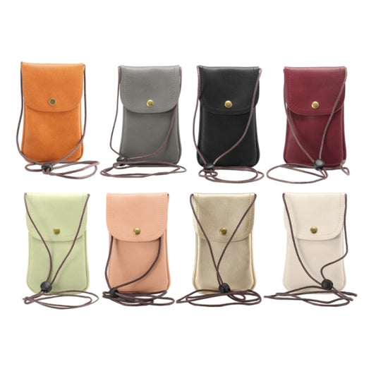 Universal Vertical PU Leather Case / Phone Leather Bag with String