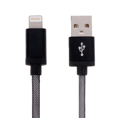 Net Style Metal Head 8 Pin to USB Data / Charger Cable, Cable Length: 25cm