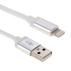 Netz-Metallkopf 8-polig auf USB-Daten-/Ladekabel, Kabellänge: 25 cm
