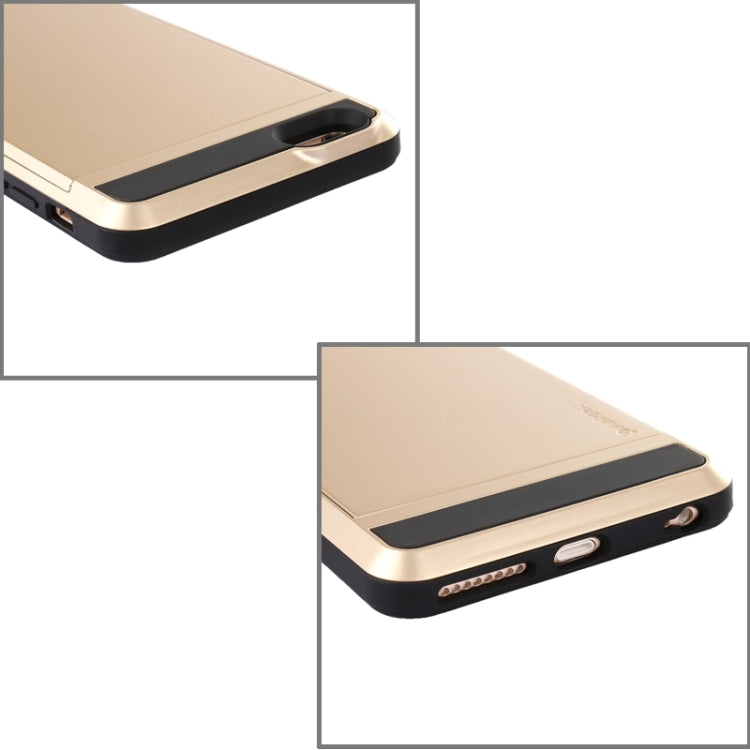 Blade PC + TPU Combination Case with Card Slot for iPhone 6 Plus