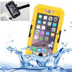 For iPhone 6 Plus & 6s Plus IPX8 Waterproof Touch Sensitive Screen Case with Bike Holder & Lanyard , For 6P & 6sP