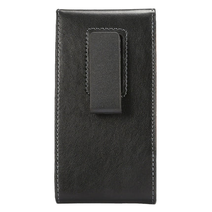 Universal Lambskin Texture Vertical Flip Leather Case / Waist Bag with Rotatable Back Splint for iPhone 6 Plus & 6S Plus, Galaxy Note 8 / Galaxy Note 5 / N920 & S6 Edge Plus / G928 & A8 / A800 & Note IV / N910
