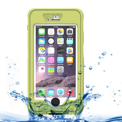 Waterproof Dustproof Shockproof Crushproof Noctilucent Protective Case with Holder for iPhone 6 & 6S