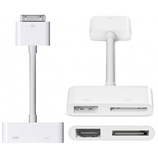 Digital AV HDMI Adapter to HDTV For New iPad (iPad 3) / iPad 2 / iPad / iPhone 4 & 4S / iPod Touch 4