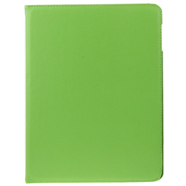 Funda de cuero giratoria de 360 ​​grados con función de suspensión/activación y soporte para el nuevo iPad (iPad 3), azul zafiro, para el nuevo iPad (iPad 3)