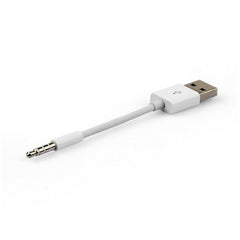 JW-SM1 USB to 3.5mm Jack Data Sync & Charge Cable for iPod shuffle 1st /2nd /3rd /4th /5th /6th Generation, Length: 10cm