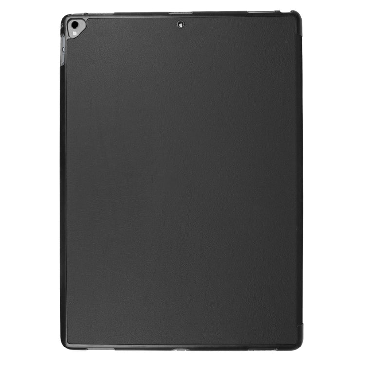 Funda de cuero inteligente con tapa horizontal y textura Custer con soporte plegable en 3 direcciones y función de suspensión/activación para iPad Pro de 12,9 pulgadas 2017/2015, iPad Pro de 12,9 pulgadas y iPad Pro de 12,9 pulgadas
