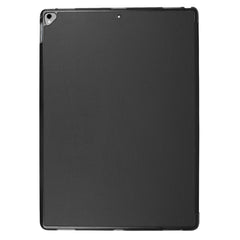 Funda de cuero inteligente con tapa horizontal y textura Custer con soporte plegable en 3 direcciones y función de suspensión/activación para iPad Pro de 12,9 pulgadas 2017/2015, iPad Pro de 12,9 pulgadas y iPad Pro de 12,9 pulgadas