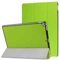 Custer Texture Horizontal Flip Smart Leather Case with 3-folding Holder  & Sleep / Wake-up Function for iPad ro 12.9 inch 2017 / 2015, For iPad Pro 12.9 inch, iPad Pro 12.9 inch