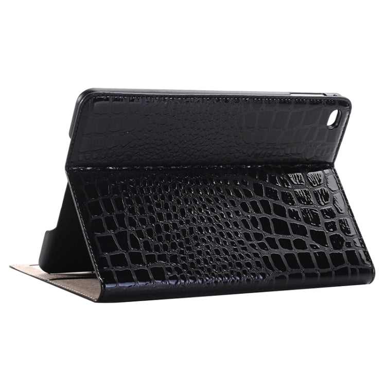 Funda de piel con tapa horizontal con textura de cocodrilo, ranuras para tarjetas y billetera para iPad Pro de 12,9 pulgadas