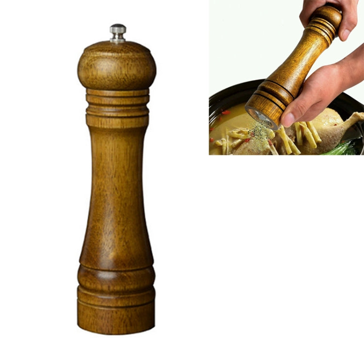 Length Classical Wooden Pepper Spice Salt Mill Grinder Muller, Style 4, 5 inch, Style 4, 8 inch, Style 4, 10 inch