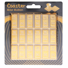 Creative Gold Bar Shaped Anti-slip Heat Insulation Mat for Dishware, Gold Bar Shaped Heat Insulation Mat