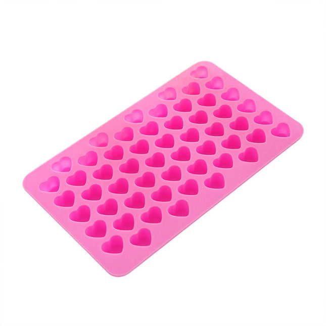 Creative Heart Shape 55-Grid Ice Cube Tray, 55 Grids Love