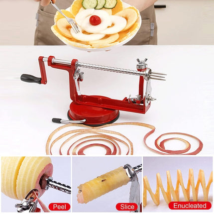 3 in 1 Multi-functional Fruit Peeling Slicing Stoning Peeler Machine, 3 in 1 Fruit  Peeler