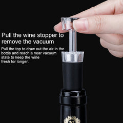Reusable Vacuum Stopple Bottle Stopper Cork Plug for Wine Liquor, Wine Bottle Stopper 9