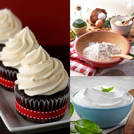 4 PCS Silicone Scraper Butter Spreader Knife Cake Smoother Cake Baking Tool, Silicone Scraper(Pink), Silicone Scraper(Blue)