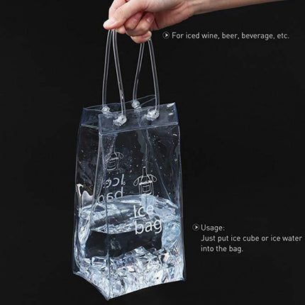 High Quality PVC Ice Bag for Wine, Wine PVC Ice Bag