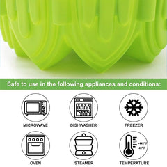 Crown Style Silica Cake Dessert Mold, Crown Style