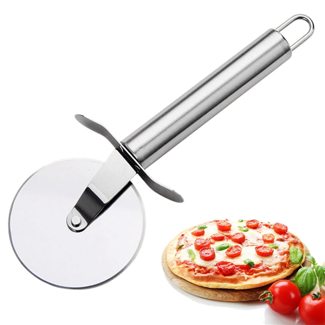 Stainless Steel Round Pizza Cutter Knife