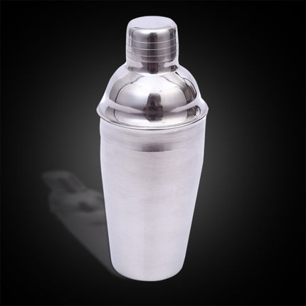 5 in 1 Classic Stainless Steel Shaker Set, Capacity: 550ml (Shaker + Jigger + Strainer + Ice Clip + Stirrer Pipe), 5 in 1 Shaker Set