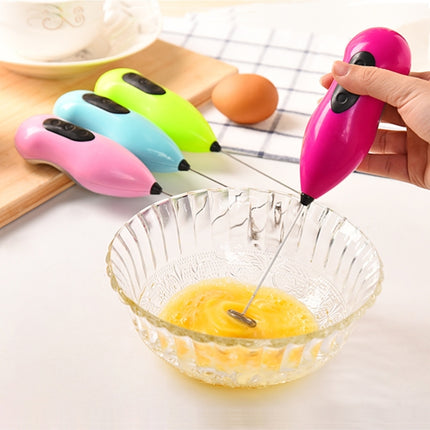 Portable Handheld Electric Beaters Whisk Egg / Milk Bar / Electric Mixer / Electric Frother Foamer Whisk, Random Color Delivery